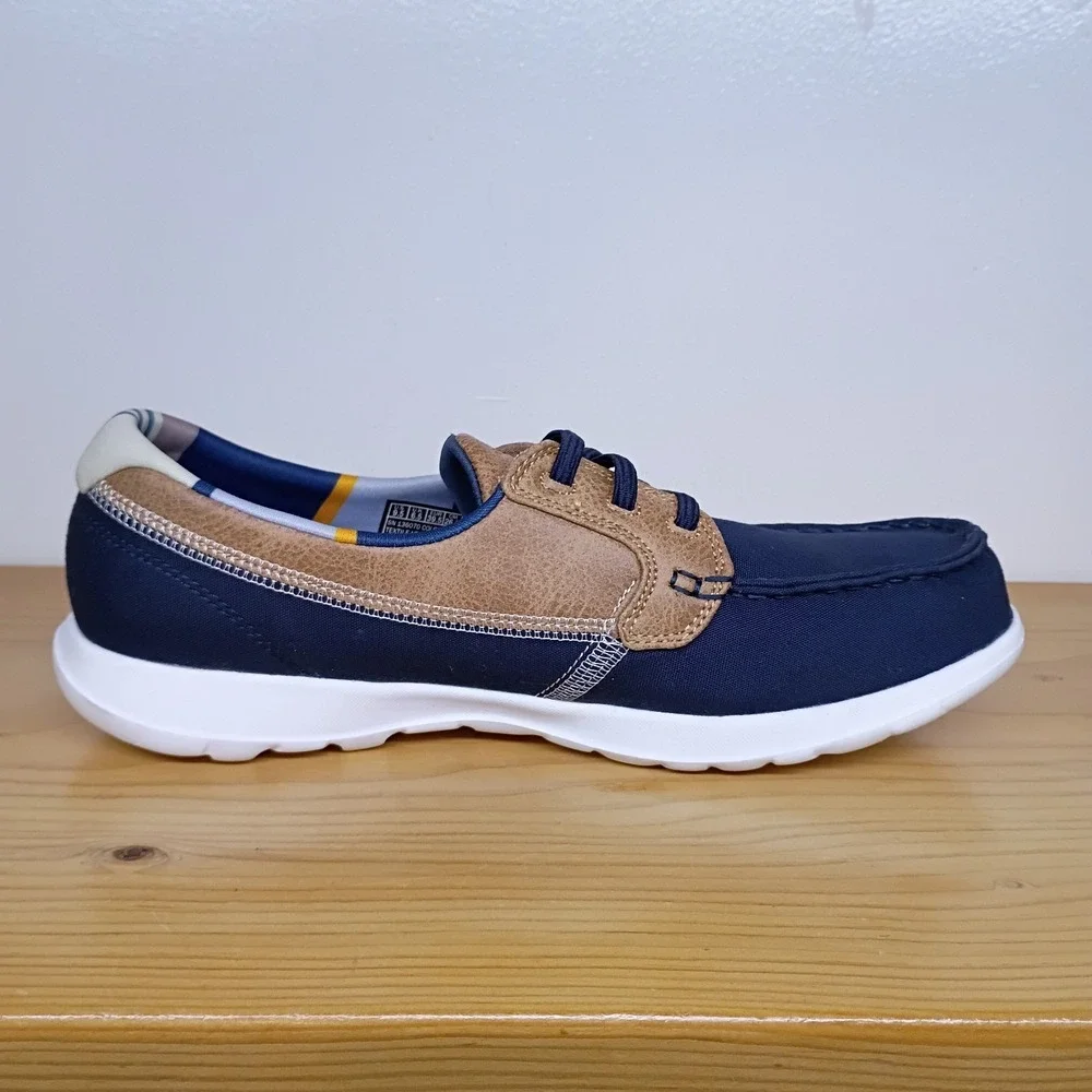 Skechers Go Walk Lite Vista Playa Women's Boat Shoes Size 9.5
